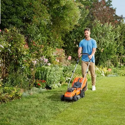 Obrázok produktu pre Black & Decker BCMW3318L2, Mechanická kosačka trávy, 250 m², 33 cm, 2,5 cm, 6,5 cm, 35 L