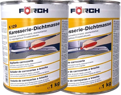Productafbeelding van 2x FÖRCH carrosseriekit K129, snel drogend, geschikt om te schilderen en te overschilderen, 1 kg