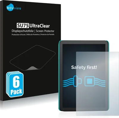Produktbild von 6x Für Amazon Kindle Kids 2022 / 2024 Schutzfolie Savvies Displayschutz Display Schutz Folie Klar Transparent