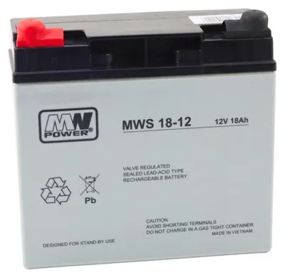 Image de Batterie de voiture Agm Gel 12V18Ah pièce de rechange pour voiture électrique