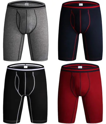 Imagen del producto de Solidchoice - Calzoncillos bóxer de algodón suave para hombre, paquete de 5