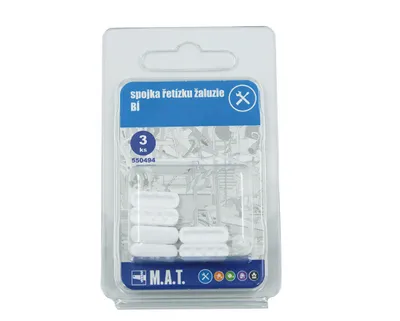 Produktbild von Blindkettenverbinder WEISS (3Stk) Blister