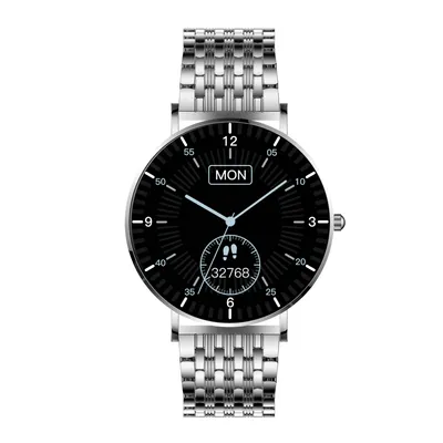 Produktbild von XCOAST SIONA 2 Elegance Silber Damen Smartwatch - AMOLED, Wasserdicht, Puls, Blutdruck, Blutsauerstoff, 7 Tage Akku, iOS & Android