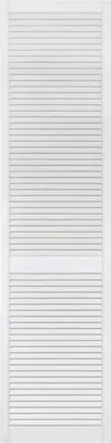 Produktbild von ben+camilla.com offene Lamellentür 195x49,4cm weiß PREMIUM LACKIERT Massivholz Kiefer