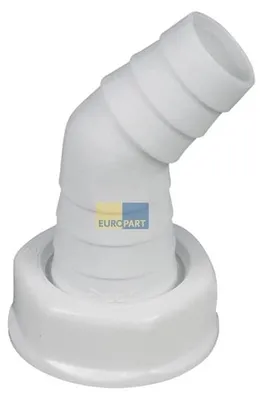 Schlauchanschluss 1 Zoll, 45° Winkel, für Wasch-/Spülmaschine
