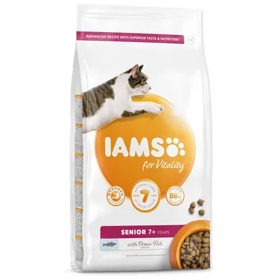 Image de IAMS Cat Senior Ocean Fish 3 kg