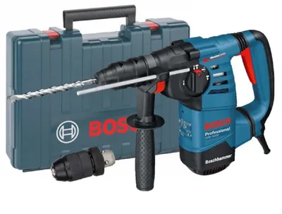 Obrázek produktu pro Bosch GBH 3000, SDS Plus, Zelená, Bezkartáčový motor, 2,8 cm, 900 ot/min, 3,2 J