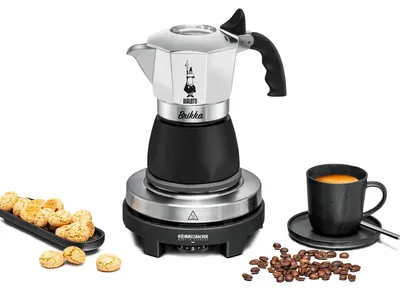 Produktbild von Rommelsbacher RK505/K, Espressomaschine, 0,09 l, Kaffeebohnen, Gemahlener Kaffee, 500 W, Schwarz, Edelstahl