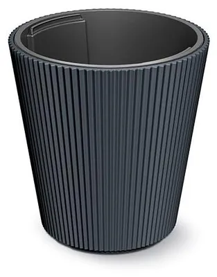 Obrázek produktu pro Prosperplast s.r.o. Květináč s vkladem MILLY antracitová 29,9 cm
