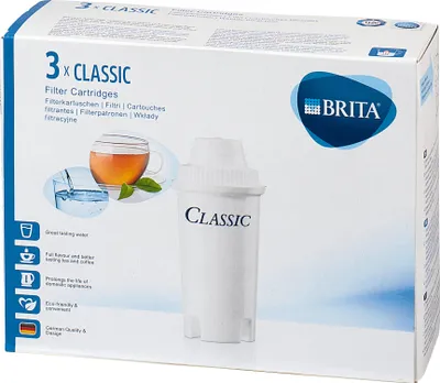 Obrázek produktu pro Brita 205386 Filterkartuschen Pack 3 Classic Ersatzkartuschen (205386)