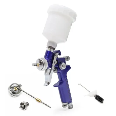 Zdjęcie produktu dla Pistolet natryskowy Wiltec HVLP H2000P, dysza 0,8 mm 0,5 mm, kubek 125 ml, szerokość natrysku 280 mm, pistolet natryskowy pistolet natryskowy pistolet natryskowy aerograf