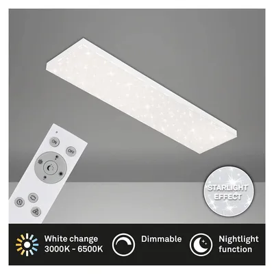 Obrázok produktu pre LED panel Briloner 7381-316 24 W 2400 lm 3000-6500 K biely s diaľkovým ovládaním