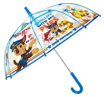 Obrázek produktu pro Dětský deštník Perletti Kids „Paw Patrol“ průhledný, 75158