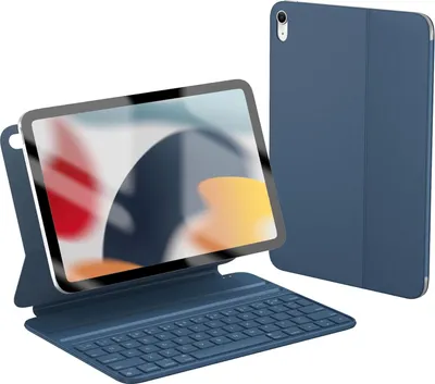 Produktbild von Hülle mit Tastatur für iPad 10. Generation 2022 HOU AZERTY ultradünn