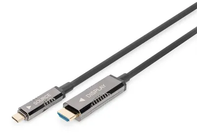 Produktbild von DIGITUS 4K USB Typ - C auf HDMI AOC Adapterkabel, 20,0m