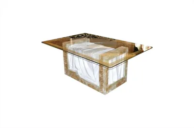 Produktbild von ANTIKES WOHNDESIGN Couchtisch AWD-CT-059 B:120cm H:45cm