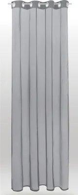 Zdjęcie produktu dla Oczka do zasłon przezroczyste Noella, rozmiar: 140x175cm, kolor: szary