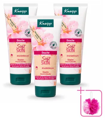 Produktbild von 3 x Kneipp Mandelblüte Pflegedusche - 75 ml - Sparpackung - 3 Stücke