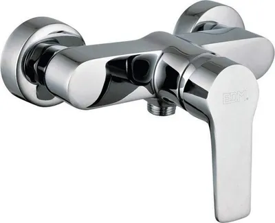 Obrázok produktu pre Zmiešavacia batéria EDM 01148 Silver Nerezová oceľ Mosadz Zinok 11, 5 x 10,5 cm