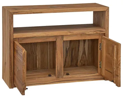 Image de vidaXL Buffet 80x30x60 cm bois massif teck