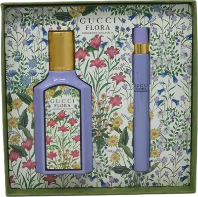 Produktbild von Gucci Flora Gorgeous Magnolia EdP 50ml + EdP 10ml Duftset