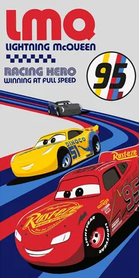 Immagine prodotto di Telo da bagno Disney Cars 60 x 120 cm