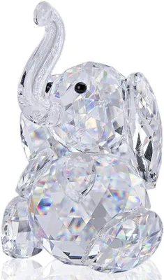 Produktbild von Kristall Elefantenfiguren Dekoration 10cm