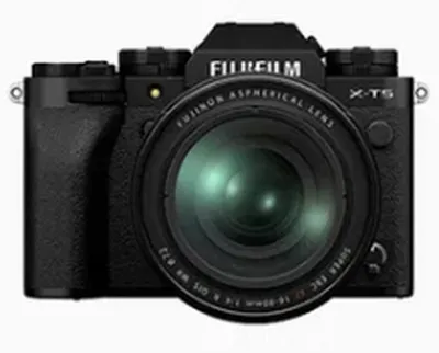 Produktbild von Fujifilm X -T5 + XF16-80mm F4 R OIS WR, 40,2 MP, 7728 x 5152 Pixel, X-Trans CMOS 5 HR, 6.2K, Touchscreen, Schwarz