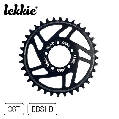 Obrázok produktu pre windmeile | Lekkie Bling Ring reťazový krúžok, 36T, pre Bafang BBS03 BBSHD, čierny, reťazový krúžok, reťazový krúžok, bicykel, elektrobicykel, Pedelec
