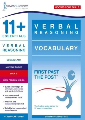 Produktbild von 11+ Essentials Verbal Reasoning: Vocabulary Book 3
