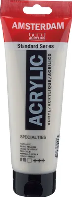Produktbild von Amsterdam Standard Series Acrylfarbe Tube 250 ml Perlgelb 818