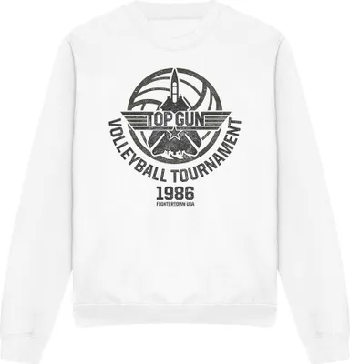 Obrázek produktu pro Top Gun - Mikina "Volleyball" pro muže/dámy Uni TV12954 (XL) (Bílá)