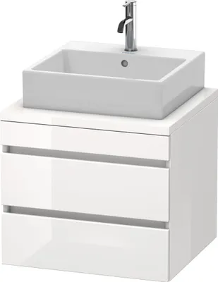 Produktbild von Konsolenunterschrank DURASTYLE 512x600x548mm taupe/basalt matt taupe/basalt matt