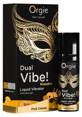 Produktbild von Orgies - Dual Vibe! Flüssigvibrator 15 ml - Pina Colada