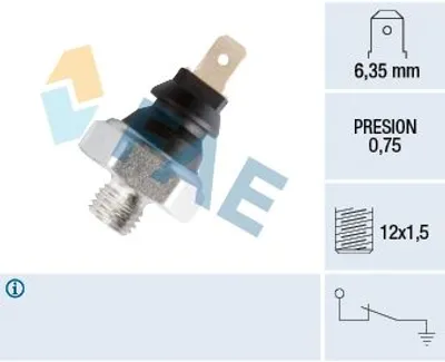 Produktbild von FAE 11400 Öldruckschalter Öldrucksensor für FIAT 600 Limousine 1500-2300 Limousine