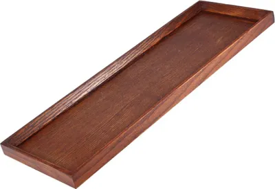 Zdjęcie produktu dla Drewniana taca do serwowania do zestawu do herbaty Owoce Cukierki Dekoracja domu (45 * 15 * 2 cm)