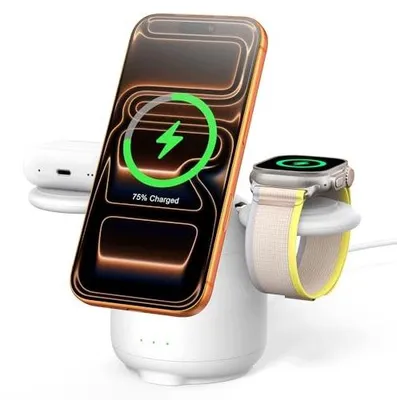 Zdjęcie produktu dla Magnetyczna stacja ładująca 3W1 iphone 17 apple watch