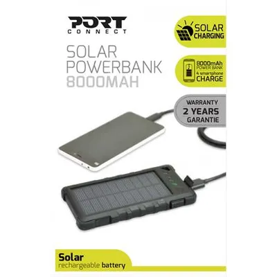 Immagine prodotto di Power bank Port Solar Battery 8000 mAh