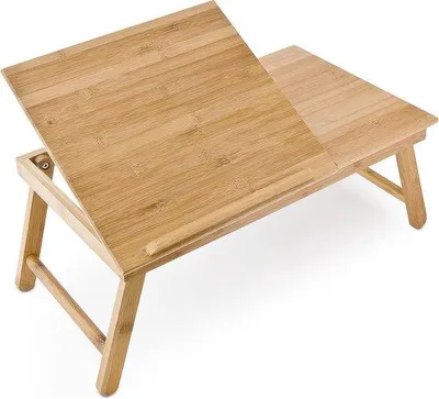 Produktbild von Famanu Betttisch - Klappbares Tablett - Laptop-Tisch für Bett, 24 x 55 x 33 cm