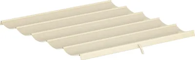 Obrázek produktu pro Zatahovací pergola Náhradní stříška 3x3m, krémová, polyesterová