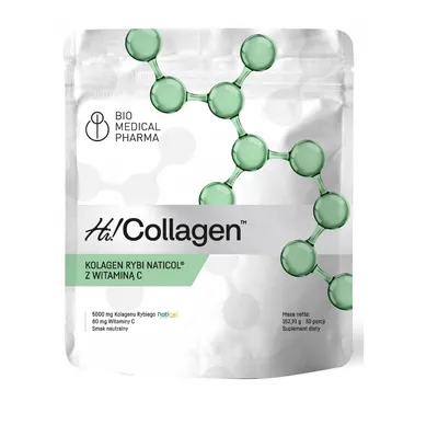 Obrázek produktu pro Hi! Collagen Naticol mořský kolagen s vitaminem C, prášek 152,91 g