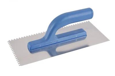 Produktbild von Glättkelle mit Zähnen 280x130e4-Nirosta FESTA