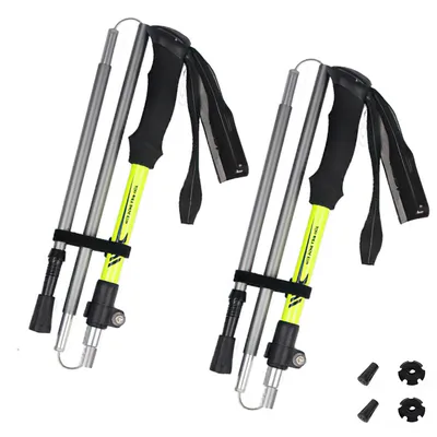 Produktbild von Outdoor Teleskopstöcke,Stoßdämpfend und 120kg Traglast,Wanderstöcke ur 270g ,Verstellbar 150-195cm