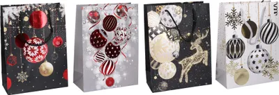 Immagine prodotto di Sacchetto regalo S 18x24x8,5 cm Natale