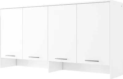 Produktbild von Furniture24 Aufsatz Concept PRO CP11 Schrank 4 Türiger für Wandklappbetten Horizontal Weiß