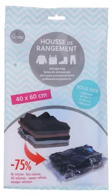Image de DOCHTMANN Sac de rangement sous vide 40 x 60 cm, transparent