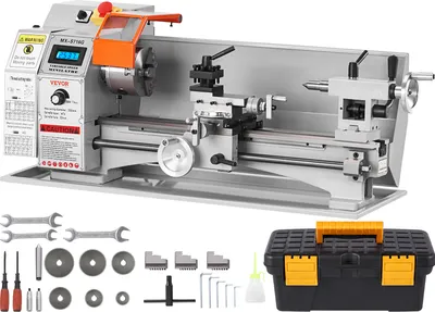 Produktbild von VEVOR Metalldrehmaschine Drehmaschine Drehbank Metalldrehbank 17,8x40,6cm 800W