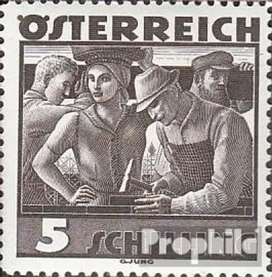 Produktbild von Briefmarken Österreich 1934 Mi 587 postfrisch Volkstrachten