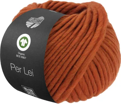 A ball of yarn with a label.