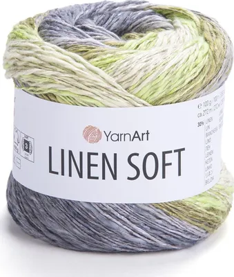 Produktbild von Yarn Art Linen Soft 7414 Strickgarn
